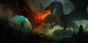 Dragon vs Necromancer