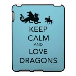 keep calm and love dragons